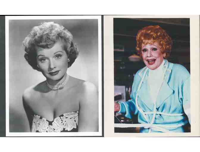 LUCILLE BALL, group of classic celebrity portraits, stills or photos