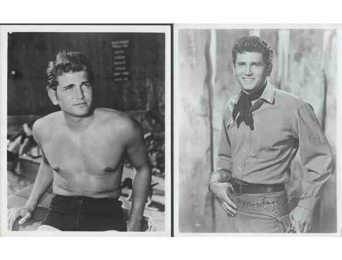 MICHAEL LANDON, group of classic celebrity portraits, stills or photos