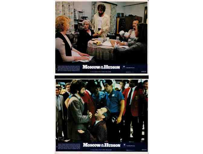 MOSCOW ON THE HUDSON, 1984, mini lobby cards, Robin Williams