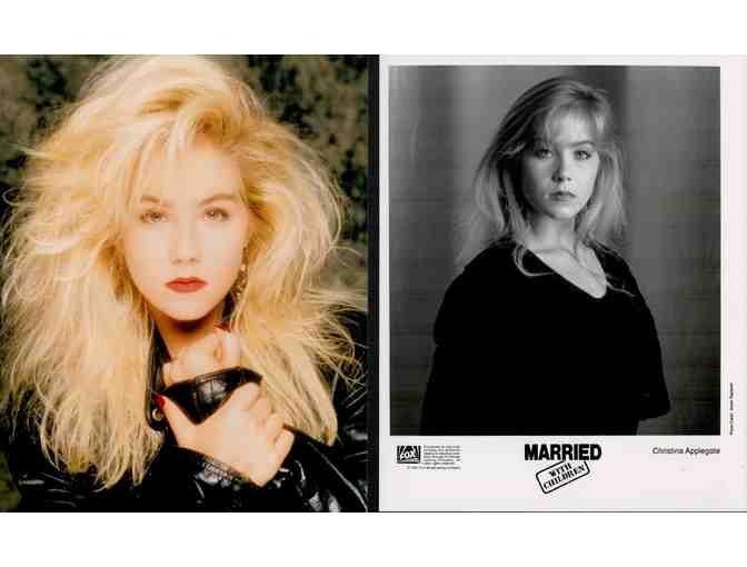 CHRISTINA APPLEGATE, group of classic celebrity portraits, stills or photos