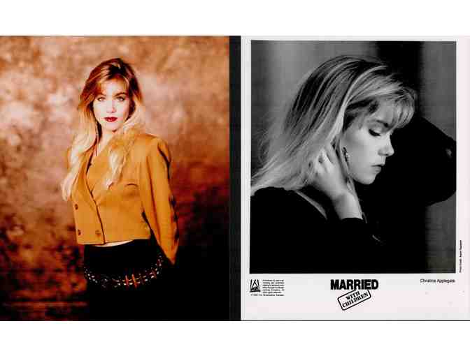 CHRISTINA APPLEGATE, group of classic celebrity portraits, stills or photos