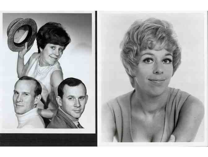 CAROL BURNETT, group of classic celebrity portraits, stills or photos