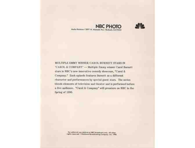 CAROL BURNETT, group of classic celebrity portraits, stills or photos