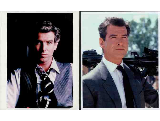PIERCE BROSNAN, collectors lot, group of classic celebrity portraits, stills or photos
