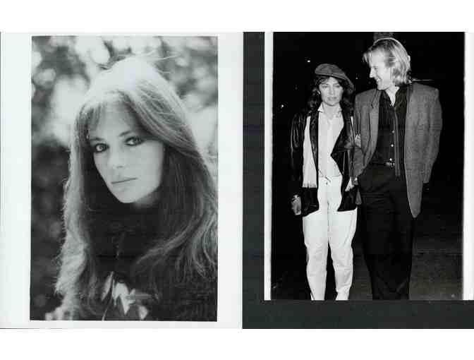 JACQUELINE BISSETT, group of classic celebrity portraits, stills or photos
