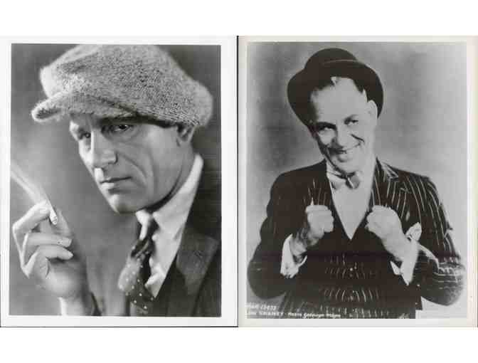 LON CHANEY SR., group of classic celebrity portraits, stills or photos