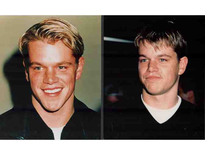 MATT DAMON, group of classic celebrity portraits, stills or photos