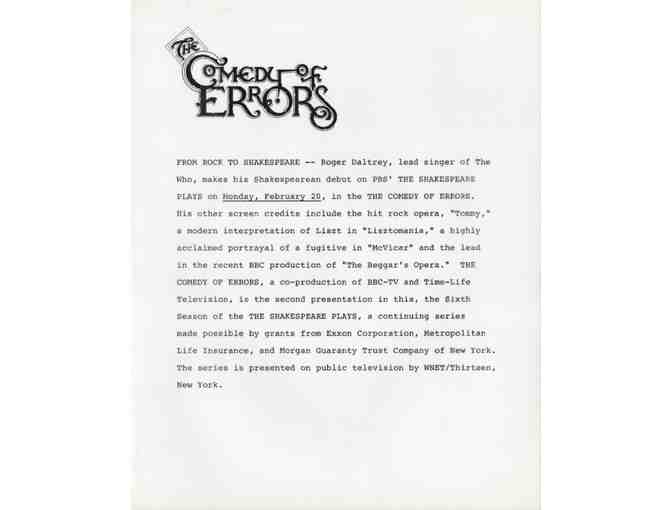 ROGER DALTREY, group of classic celebrity portraits, stills or photos