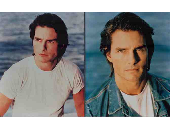 TOM CRUISE, group of classic celebrity portraits, stills or photos