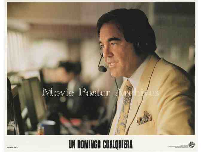 ANY GIVEN SUNDAY, 1999. Spanish lobby cards, Al Pacino, Cameron Diaz, Jim Brown