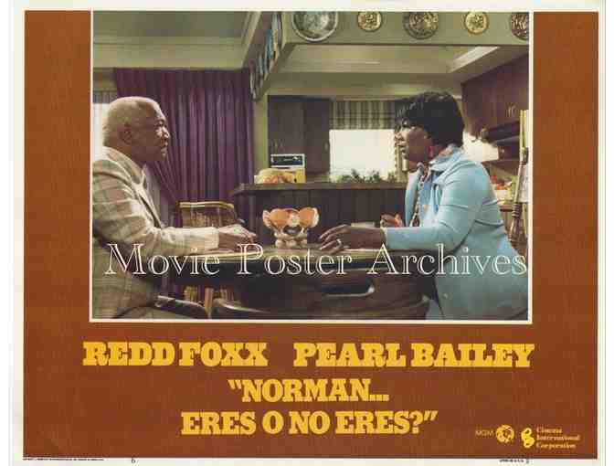 NORMAN IS THAT YOU?, 1976, Spanish lobby cards, Redd Foxx, Pearl Bailey