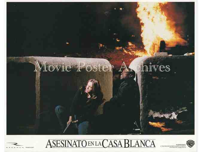 MURDER AT 1600, 1997, Spanish lobby cards. Wesley Snipes, Alan Alda, Ronny Cox