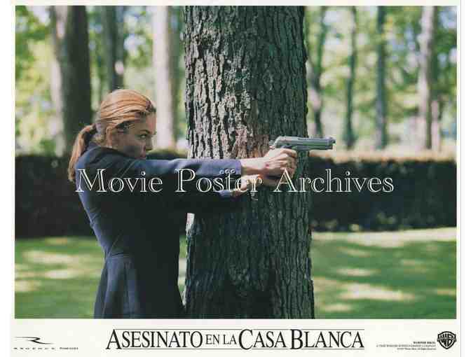 MURDER AT 1600, 1997, Spanish lobby cards. Wesley Snipes, Alan Alda, Ronny Cox