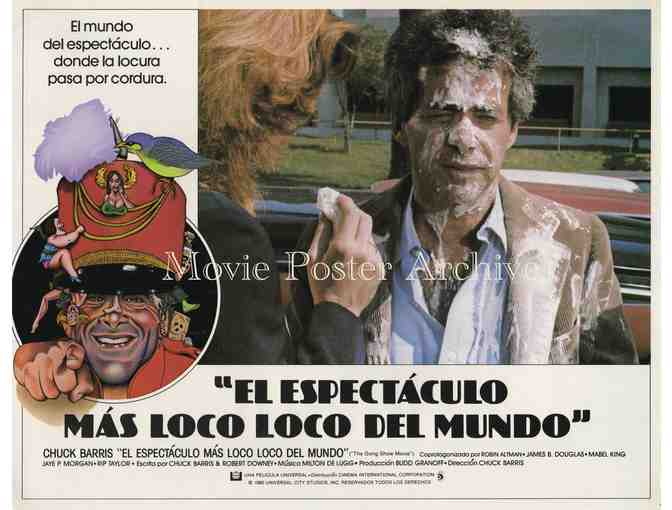 GONG SHOW MOVIE, 1980, Spanish lobby cards, Chuck Barris, Rip Taylor