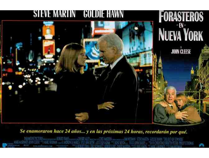 OUT OF TOWNERS, 1999, Spanish lobby cards, Steve Martin, Goldie Hawn