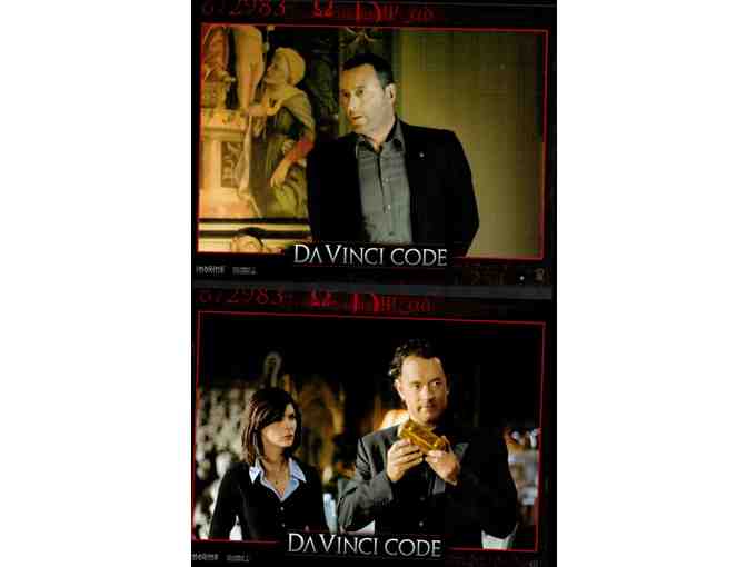 DA VINCI CODE. 2006, French lobby cards, Tom Hanks, Ian McKellen