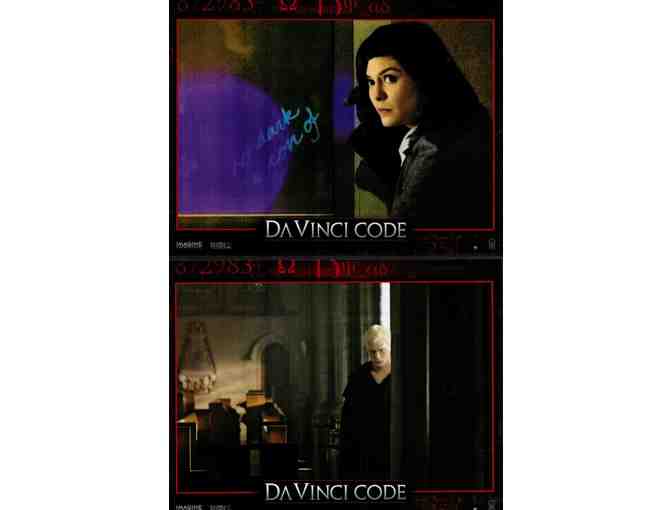 DA VINCI CODE. 2006, French lobby cards, Tom Hanks, Ian McKellen