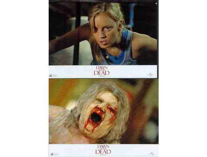 DAWN OF THE DEAD, 2004, German lobby cards, Ving Rhames, Sarah Polley