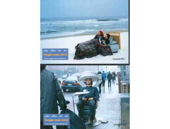 ETERNAL SUNSHINE OF THE SPOTLESS MIND, 2004, French lobby cards, Jim Carrey