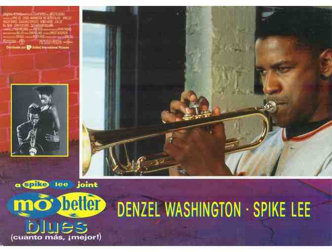 MO BETTER BLUES, 1990, Spanish lobby cards, Denzel Washington, Wesley Snipes