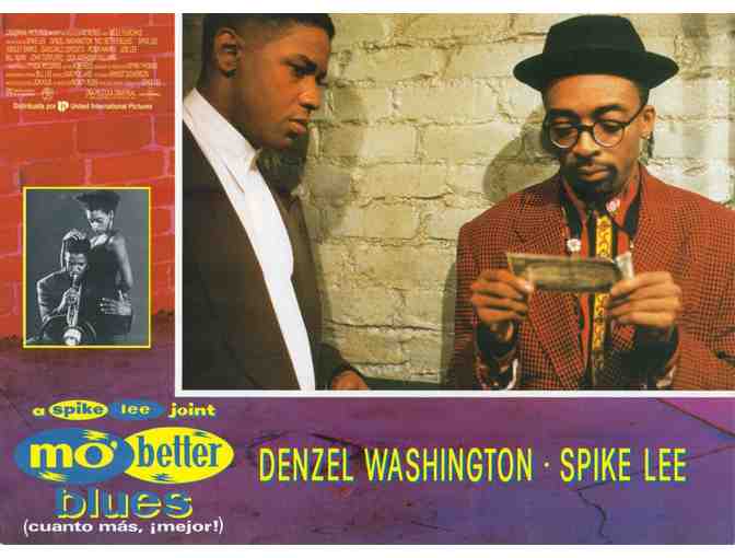 MO BETTER BLUES, 1990, Spanish lobby cards, Denzel Washington, Wesley Snipes