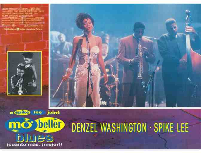 MO BETTER BLUES, 1990, Spanish lobby cards, Denzel Washington, Wesley Snipes