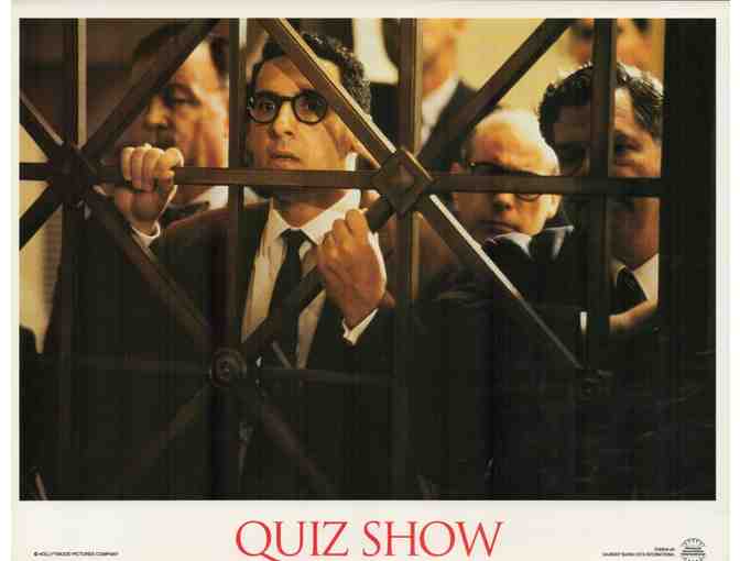 QUIZ SHOW, 1995, French lobby cards, Ralph Fiennes, John Turturro