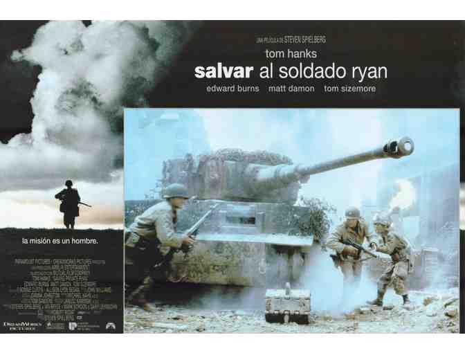 SAVING PRIVATE RYAN, 1998, Spanish lobby cards, Tom Hanks, Matt Damon