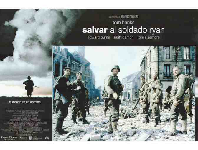 SAVING PRIVATE RYAN, 1998, Spanish lobby cards, Tom Hanks, Matt Damon