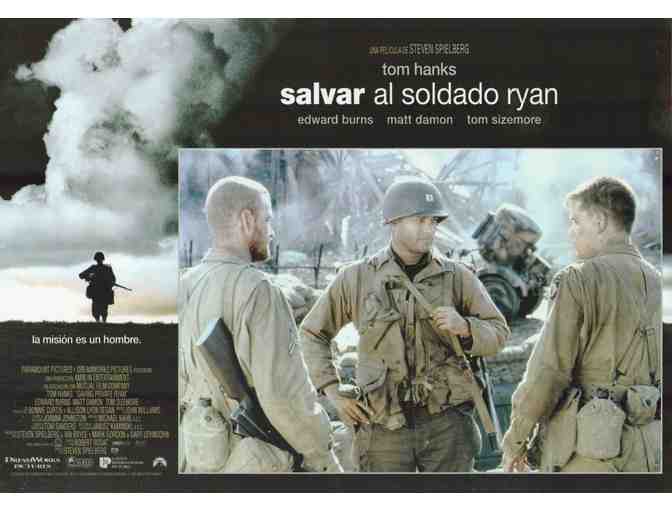 SAVING PRIVATE RYAN, 1998, Spanish lobby cards, Tom Hanks, Matt Damon