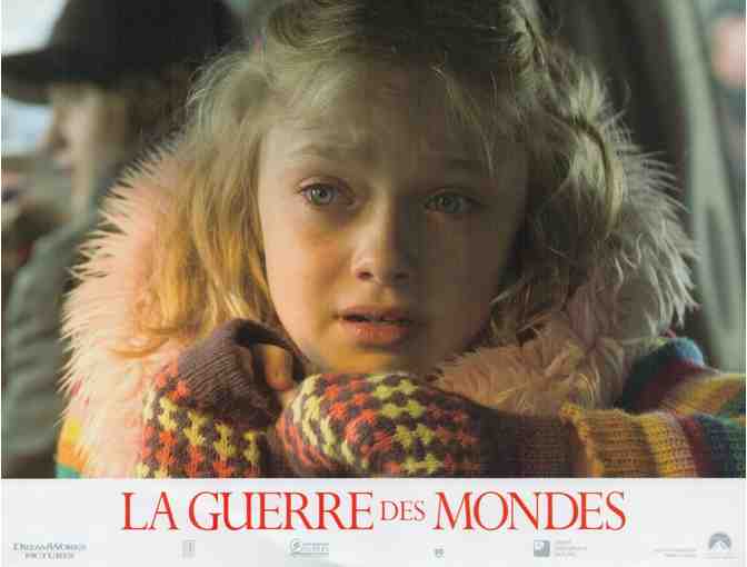 WAR OF THE WORLDS, 2005, French lobby cards, Tom Cruise, Dakota Fanning