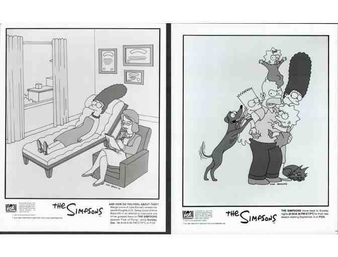 SIMPSONS, TV series, studio stills, collectors lot, Fox Broadcasting animation.