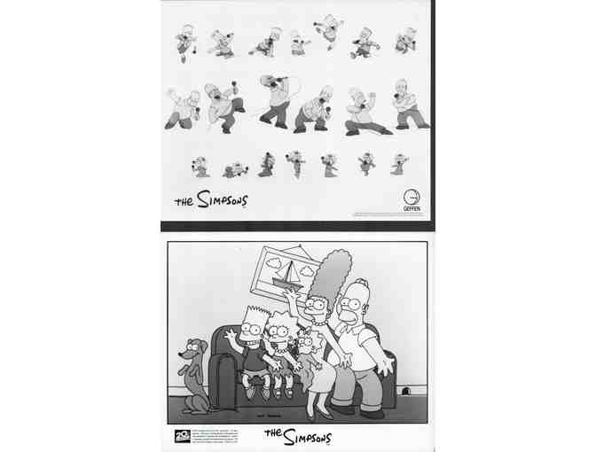 SIMPSONS, TV series, studio stills, collectors lot, Fox Broadcasting animation.