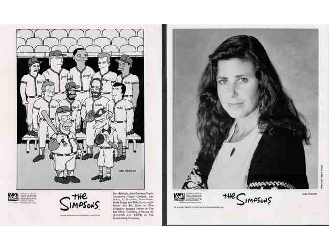 SIMPSONS, TV series, studio stills, collectors lot, Fox Broadcasting animation.