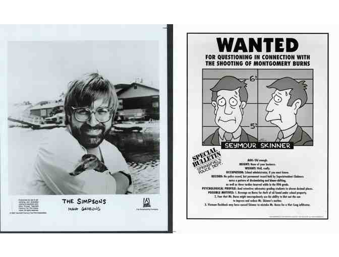 SIMPSONS, TV series, studio stills, collectors lot, Fox Broadcasting animation.