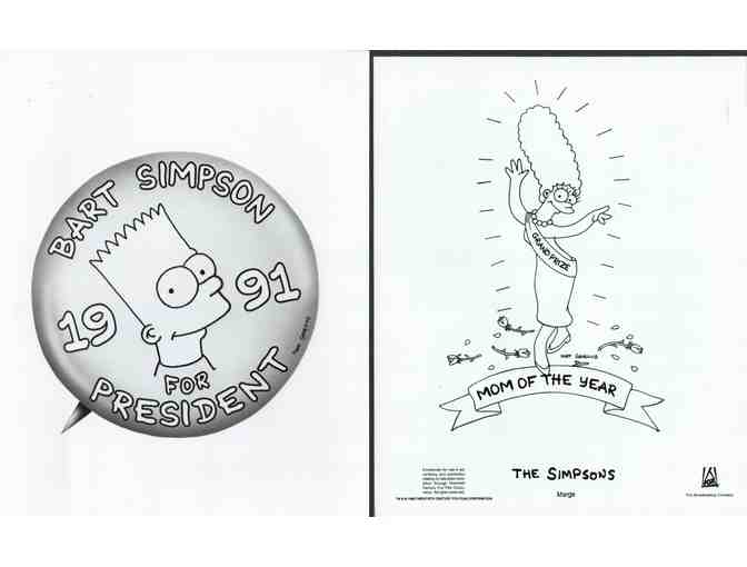 SIMPSONS, TV series, studio stills, collectors lot, Fox Broadcasting animation.