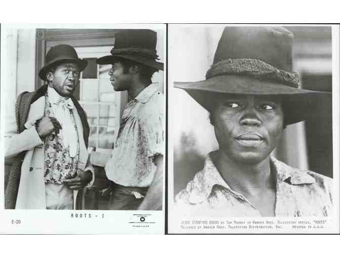 ROOTS, 1977 TV mini series, studio stills, collectors lot, LeVar Burton, John Amos