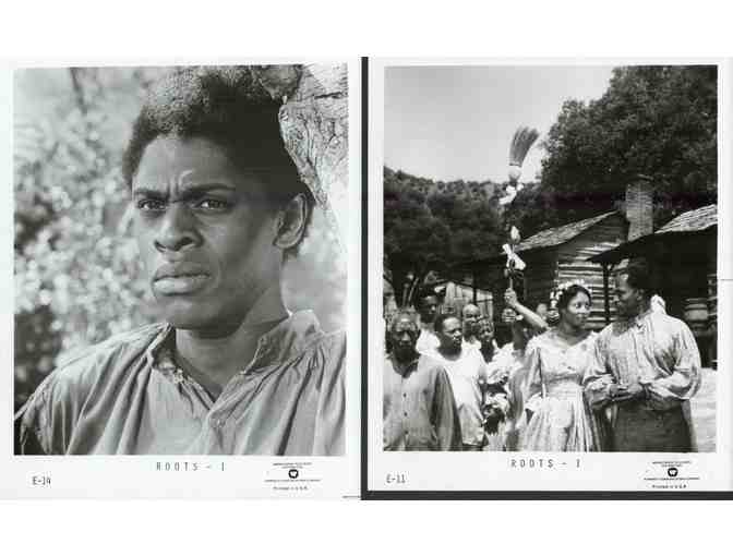ROOTS, 1977 TV mini series, studio stills, collectors lot, LeVar Burton, John Amos