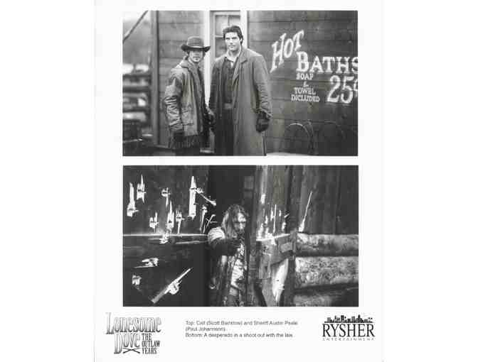 LONESOME DOVE, TV series, Scott Bairstow, Christianne Hirt, Eric McCormack