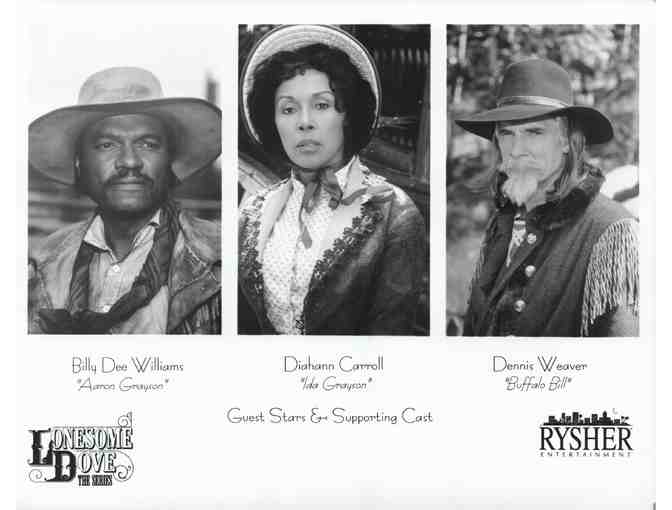 LONESOME DOVE, TV series, Scott Bairstow, Christianne Hirt, Eric McCormack