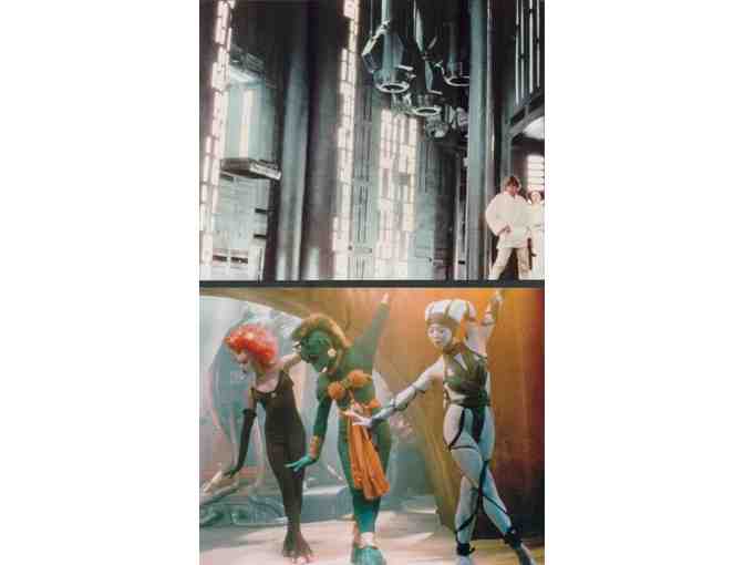 STAR WARS SAGA, 1977-1983, cards and photos, Harrison Ford, Carrie Fisher