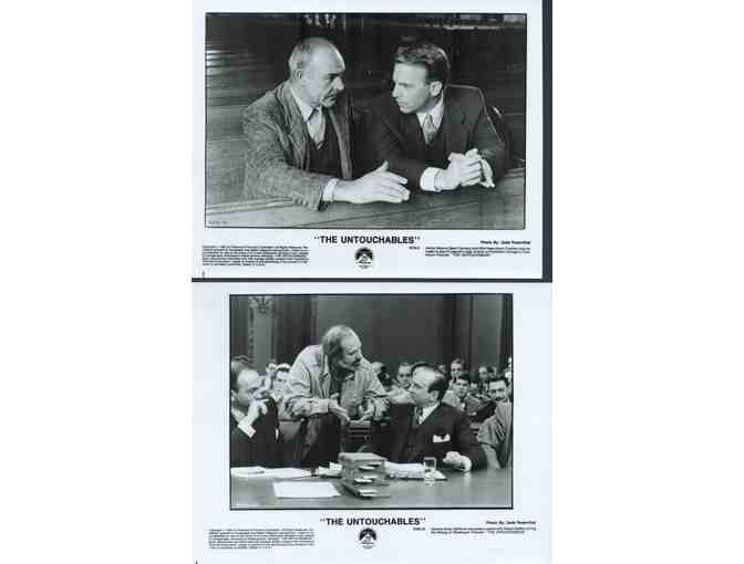 UNTOUCHABLES, 1987, production stills, Kevin Costner, Sean Connery