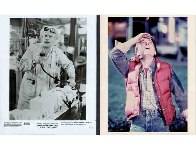 BACK TO THE FUTURE, 1985, movie stills, Michael J. Fox, Christopher Lloyd