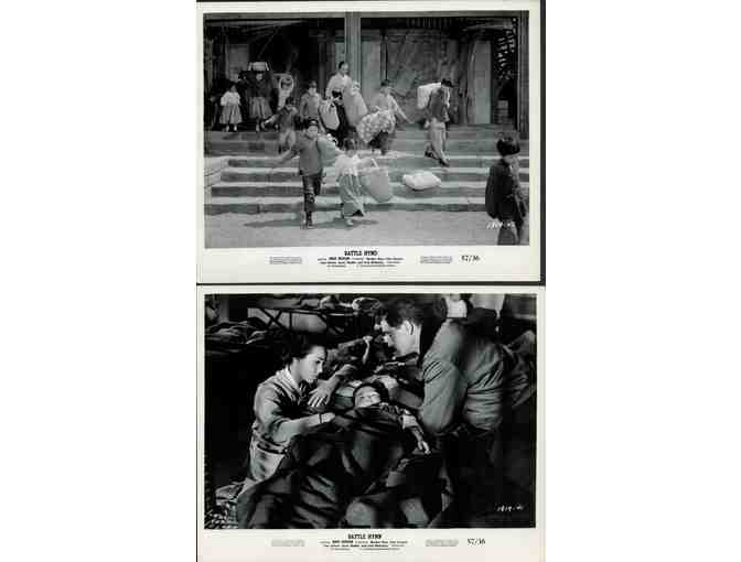 BATTLE HYMN, 1957, movie stills, collectors lot, Rock Hudson, Martha Hyer