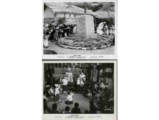 BATTLE HYMN, 1957, movie stills, collectors lot, Rock Hudson, Martha Hyer