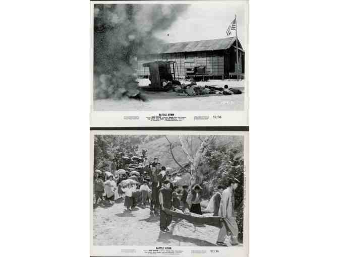 BATTLE HYMN, 1957, movie stills, collectors lot, Rock Hudson, Martha Hyer