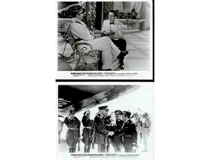 CASABLANCA, 1942, movie stills, collectors lot, Humphrey Bogart