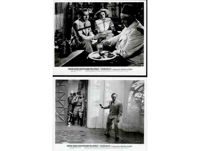 CASABLANCA, 1942, movie stills, collectors lot, Humphrey Bogart