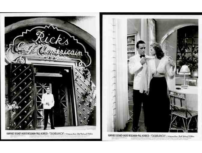 CASABLANCA, 1942, movie stills, collectors lot, Humphrey Bogart