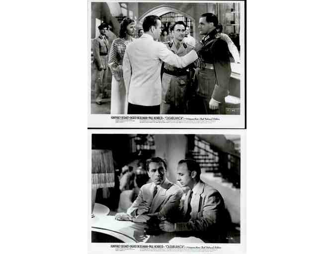 CASABLANCA, 1942, movie stills, collectors lot, Humphrey Bogart